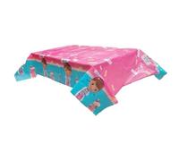 4740, Pack Fiesta Doctora, MC Stuffins; Mantel Fiesta 120x180 cm y Guirnalda Happy Birthday de 2,40 Metros Aprox