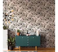 47462 - Flora Cerezo Flor De Cereza Gris Azul Verde Rosa Galerie Papel Tapiz