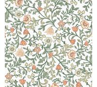 47626 - Papel Tapiz Galerie De Flores Colgantes Blancas