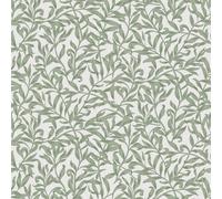 47640 - Papel Tapiz Vintage Verde Hoja Galerie