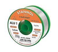 478102 Alambre de soldadura Sn993Cu07 1mm 250g sin plomo Embalaje: bobina 35%...