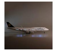 47CM Apto para Aviación B777 W Avión Colección De Regalos para Adultos Exhibición Recuerdo Estante con Ruedas Juego de Pasatiempos en Miniatura(B)