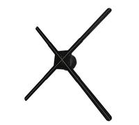 47cm WiFi Bluetooth 3D Ventilador Holográfico App Control Pantalla LED Publicidad Alto Brillo Holograma 3D Anuncios