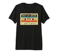 47th Birthday Best of 1979 Retro Bday Cassette Tape Vintage Camiseta Premium
