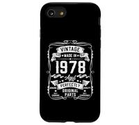 47th Birthday Gifts for Men 47yr 47 Years Old Vintage 1978 Carcasa para iPhone SE (2020) / 7/8