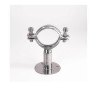 48-51mm 2" 51mm Pipe Hanger Bracket Clamp Support Clip With Base Plate 304 Stainless Steel For Beer Brewing L=50mm