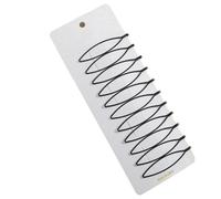 48/96pcs Black Simple Bobby Hairpins Women Invisible Wavy Triangle Hair Clips Barrettes Hairgrips Headdress Pins(Black-style 02,48pcs)
