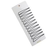 48/96pcs Black Simple Bobby Hairpins Women Invisible Wavy Triangle Hair Clips Barrettes Hairgrips Headdress Pins(Black-style 03,96pcs)