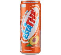 48 botes de té helado de melocotón, The' Pesca de 330 ml, para té refrescante