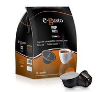 48 Cápsulas Pop Café e-gusto compatible Dolce Gusto, mezcla 1 Intenso