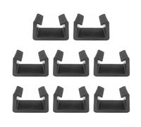 48 clips de ratán para sofá seccional, fuertes y fiables, clips para muebles de exterior para conexiones seguras (8 piezas de 59 mm)