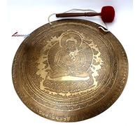 48 cm Buddha Shakti Tallado Super Sound Templo Tibetano Curativo Gong de Nepal