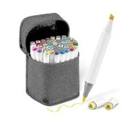 48 Colors Alcohol Brush Markers, Ohuhu Double Tipped