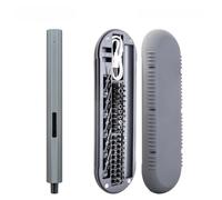 48 destornilladores en miniatura recargables con brocas, herramienta eléctrica inalámbrica con carga USB C, LED, cuerpo de aluminio antideslizante, hacia adelante hacia atrás para reparaciones