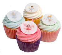 48 Fairy Princess Decorations- Beautiful Edible Cake Decorations