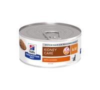 48 latas x 156 g Hill's Prescription Diet Kidney Care k/d Pollo lata para gatos ¡Pack Ahorro!