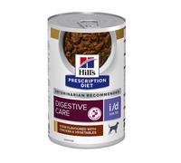 48 latas x 354 g Hill's Prescription Diet Digestive i/d Care Low Fat Estofado de Pollo y Verduras lata para perros ¡Pack ahorro!