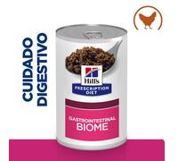 48 latas x 370 g Hill's Prescription Diet Gastrointestinal Biome Pollo lata para perros ¡Pack ahorro!