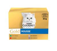 48 latas x 85 g Gourmet Gold Mousse Sabores Variados ¡Pack ahorro!