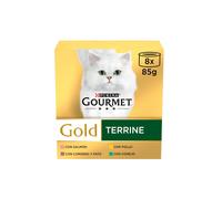 Purina Gourmet Gold Terrine Pack Surtido Gato Latas 8 x 85 gr