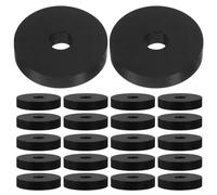 48 Piezas Arandelas de Goma Antivibración 25mm 6mm 5mm Negras