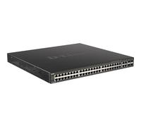 D-Link - DGS-2000-52MP switch Gestionado L2/L3 Gigabit Ethernet (10/100/1000) Energía sobre Ethernet (PoE) 1U Negro