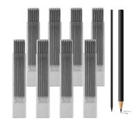 48 recambios de lápiz tracer, 2.8 mm, repuesto para lápices de carpintero de agujero profundo sólido para carpinteros, lápices, constructores, lápices, repuesto para arquitecto, carpintería