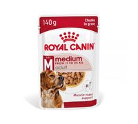 Royal Canin Medium Adult - Alimento en salsa para perro de tamaño mediano - Cantidad: 140 g