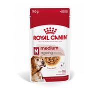 Royal Canin Medium Ageing 10+ - Alimento en salsa para perros de tamaño mediano con más de 10 años - Cantidad: 140 g