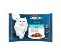 48 sobres x 85 g Gourmet Perle Delicias del Océano en salsa sobre para gatos ¡Pack ahorro!