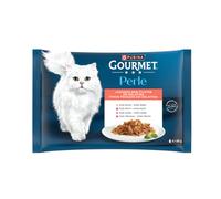 48 sobres x 85 g Gourmet Perle Filetes en gelatina sobre para gatos ¡Pack ahorro!