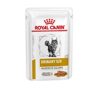 48 sobres x 85 g Royal Canin Veterinary Urinary Moderate Calorie sobres para gatos ¡Pack ahorro!