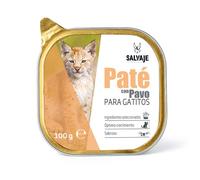 48 tarrinas x 100 g Salvaje Pavo en Paté Tarrina para gatitos ¡Pack Ahorro!