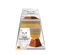 48 tarrinas x 57 g Gourmet Revelations Finos Cortes de Pollo en gelatina para gatos ¡Pack Ahorro!