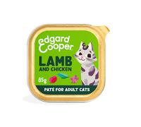 48 tarrinas x 85 g Edgard Cooper Adult Cordero y Pollo en Paté tarrina para gatos ¡Pack ahorro!