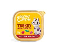 Edgard & Cooper Adult Pavo y Pollo de Corral Paté Gatos 85 gr