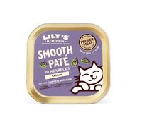 48 tarrinas x 85 g Lily's Kitchen Mature Smooth Pollo en paté para gatos ¡Pack ahorro!