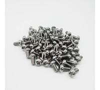 48 Uds. Pernos de Rotor de freno de disco de titanio Ti súper ligeros M5x10mm/pernos de Rotor de disco tornillo de perno de freno de Rotor(Ti color)