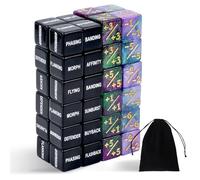 48 unidades de dados Magic The Gathering Cubos, D6 Cuentacubos mágicos, fidelidad Cubos compatibles con MTG, CCG, accesorios de juego de cartas con bolsa de almacenamiento
