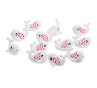 48 unidades mini ballenas para micropaisajismo y bonsái