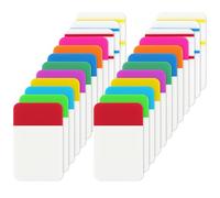 480 marcadores adhesivos de colores, 2,5 cm, 12 colores, para libros, carpetas, papel, documentos