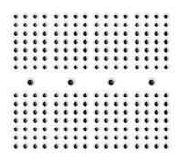 480 Piezas Ojos de Juguete Autoadhesivos,Adhesivos Ojos Móviles de Plástico Redondas,18mm