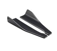 48CM Faldones Laterales Parachoques Universal Spoiler Splitter Extensiones para F20 E90(Carbón)