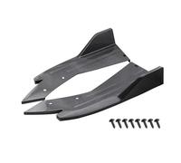 48cm Para Dodge Para Cargador Para Challenger Para SRT Coche Difusor Parachoques Trasero Canard Winglet Alerón Divisor Cubierta trasero Difusor parachoques(Aspecto de fibra de carbono.)