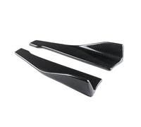 48cm Para E90 E92 E93 E60 E61 Falda Lateral Delantera Divisores Labios Parachoques Trasero Kit Carrocería Extensión Cubierta Canards Parachoques trasero Difusor