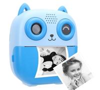 48MP, Cámara Digital 1080P, DIY Graffiti, Temporizador de Cuenta Regresiva, Pantalla de 2.4 Pulgadas, Impresión Térmica, Cámara de Viaje, Zoom 6X, Juegos de Música, Restaurar