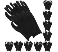 48Pares Guantes Ergonómicos Negros Para Trabajo Y Labor Manual