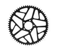 48T 54T 60T 7075 Sprock de Cadena de Aluminio Compatible con Sur Ron Lightbee X S X160 X260(48T Black)