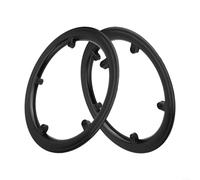 48T Crankset Chain Guard Cover con diseño de 45 agujeros, cubierta protectora de plástico para cadena de bicicleta para bicicletas de montaña y plegables (G5TDO-48)