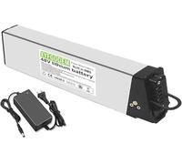 48V 10Ah - 15Ah Ebike Batería 36V 10AH 18AH Litio Li-Ion para Bicicletas eléctricas Plegable de Recambio para Motor 0-1000w con Cargador y BMS